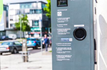 Stromtankstelle im Alltag