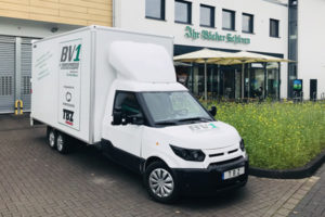 Bakery Vehicle One: der erste Serien-Elektro-3,5-Tonner Europas