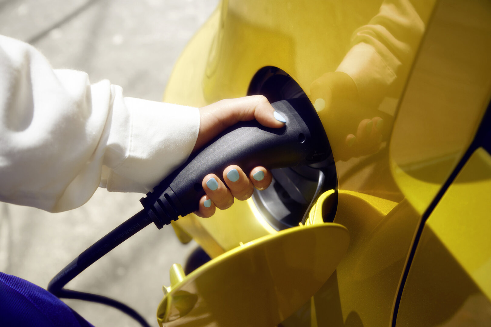 VW e-up laden